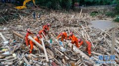 云南麻栗坡發生山洪泥石流 救援仍在繼續